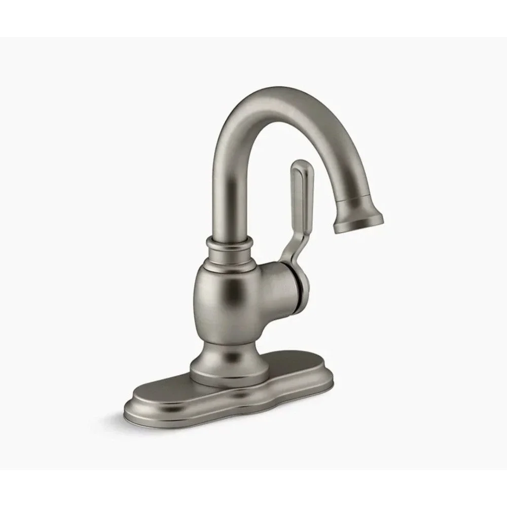 Kohler Worth Single Handle Bathroom Faucet Brushed Nickel R76255-4D-BN 1001-637